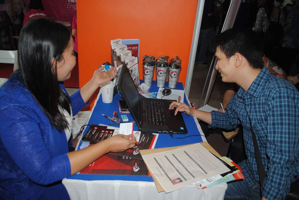 integrity booth visitor
